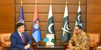 Executive Director Regional Anti-Terrorist Structure (RATS) Major General Ularbek Sharsheyev Of The Shanghai Cooperation Organization (SCO) And CJCSC General Sahir Shamshad Mirza