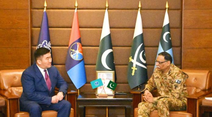 Executive Director Regional Anti-Terrorist Structure (RATS) Major General Ularbek Sharsheyev Of The Shanghai Cooperation Organization (SCO) And CJCSC General Sahir Shamshad Mirza