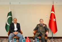 Field Marshal Hafiz Syed Asim Munir And COMMANDER OF THE TURKISH LAND FORCES H.E General Selçuk Bayraktaroglu Discusses The Final Preparations For Balkanization Of Terrorist india
