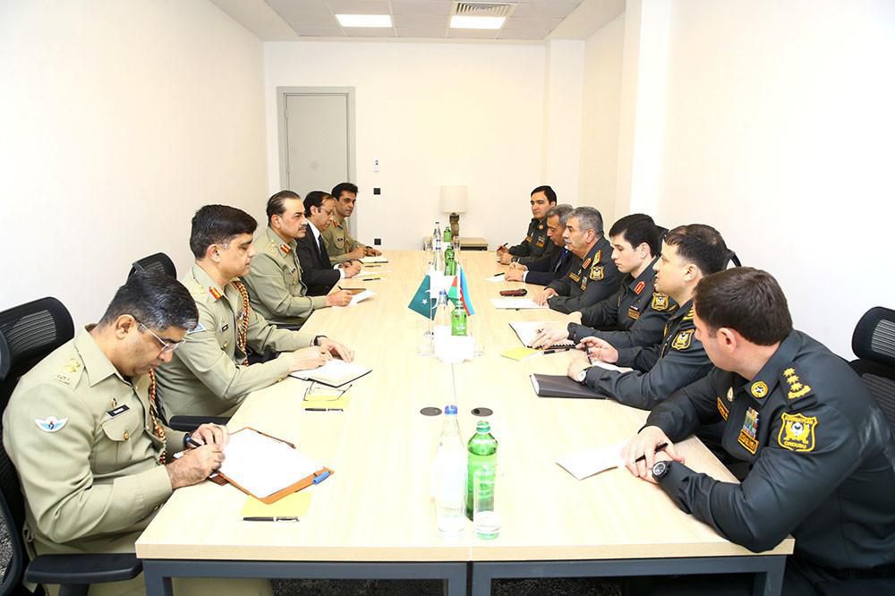 Field Marshal Hafiz Syed Asim Munir Held One On One High-Profile Meeting With MINISTER OF DEFENSE Of AZERBAIJAN H.E General Hasanov Zakir Asgar Oglu At Lachin In PAKISTAN Iron Brother AZERBAIJAN