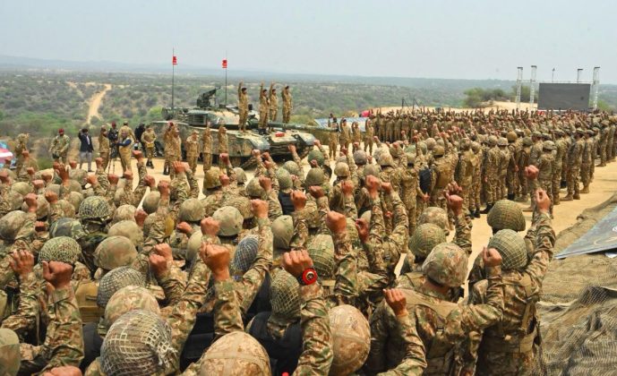 Field Marshal Hafiz Syed Asim Munir Vows Brave TRI-ARMED FORCES Of Beloved Peace Loving Sacred PAKISTAN To Permanently Dismantle The Filthy Nexus Of indian And iranian Terrorism