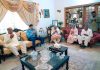 PAK AIR CHIEF Air Chief Marshal Zaheer Ahmed Babar Sidhu Visits The Residence Of Squadron Leader Usman Yousaf Shaheed And Offers Condolence For The Departed Soul Of Sacred PAKISTAN