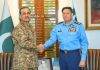 PAK ARMY CHIEF Gen Hafiz Syed Asim Munir And PAK AIR CHIEF Air Chief Marshal Zaheer Ahmed Babar Expresses Deep Confidence On Preparations For Balkanization Of Filthy india