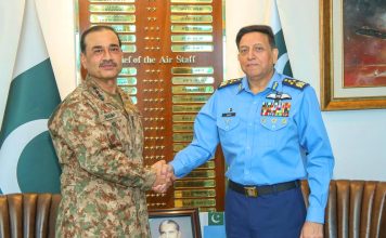 PAK ARMY CHIEF Gen Hafiz Syed Asim Munir And PAK AIR CHIEF Air Chief Marshal Zaheer Ahmed Babar Expresses Deep Confidence On Preparations For Balkanization Of Filthy india