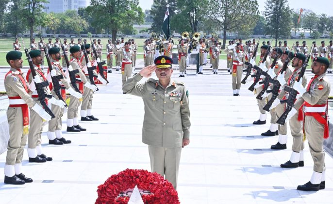 Special Guard Of Honor Ceremony In Honor Of Newly Promoted Most Powerful Field Marshal Syed Hafiz Asim Munir Nishan-i-Imtiaz (MILITARY) Successfully Held At YADGAR-E-SHUHADA At GHQ Rawalpindi