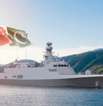TURKISH NAVAL SHIP TCG BÜYÜKADA VISITS KARACHI