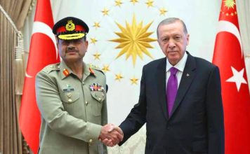 Field Marshal Hafiz Syed Asim Munir And President Of PAKISTAN Iron Brother And All Weather STRATEGIC Ally TURKIYE H.E Mr. Recep Tayyip Erdogan Strongly Condemns Aggression Of Bastard israel