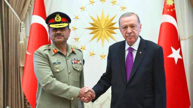 Field Marshal Hafiz Syed Asim Munir And President Of PAKISTAN Iron Brother And All Weather STRATEGIC Ally TURKIYE H.E Mr. Recep Tayyip Erdogan Strongly Condemns Aggression Of Bastard israel