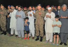 Field Marshal Hafiz Syed Asim Munir And Top MILITARY And Civilian Officers Of Sacred PAKISTAN Attends The Funeral Prayers Of Bravest Son Of Sacred PAKISTAN Major Syed Moiz Abbas Shah Shaheed