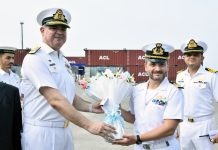 Italian Navy Ship ITS ANTONIO MARCEGLIA Arrives At Karachi Port To Enhance Bilateral Naval Collaboration And Advanced Operation Interoperability Between The NAVAL FORCES
