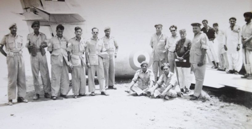 PAF Commemorates The Shooting Down Of intruding Filthy iaf dassault ouragan And Arresting Of bastard iaf pilot filthy dog flight lt. rana lal chand sikka On 24th June 1965