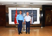PAF Deputy Chief Of Air Staff (OPERATIONS) Air Vice Marshal Aurangzeb Ahmed Held One On One High-Profile Meeting With COMMANDER TURKISH AIR FORCE His Excellency General Ziya Cemal Kadıoğlu
