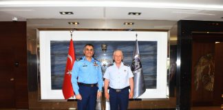 PAF Deputy Chief Of Air Staff (OPERATIONS) Air Vice Marshal Aurangzeb Ahmed Held One On One High-Profile Meeting With COMMANDER TURKISH AIR FORCE His Excellency General Ziya Cemal Kadıoğlu