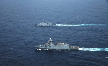 PAK NAVY Heavily Armed Stealth Warship And Anti-Submarine Hunter Aircraft (ASW) Conducts Bilateral STRATEGIC Naval Exercise With Italian Navy Ship ITS ANTONIO MARCEGLIA In North Arabian Sea