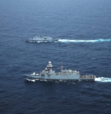 PAK NAVY Heavily Armed Stealth Warship And Anti-Submarine Hunter Aircraft (ASW) Conducts Bilateral STRATEGIC Naval Exercise With Italian Navy Ship ITS ANTONIO MARCEGLIA In North Arabian Sea