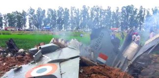 2 Filthy and Bastard indian air force pilots killed as Brave Freedom Fighters Shoot Down Indian Air Force Jaguar jet With SAM in Rajasthan