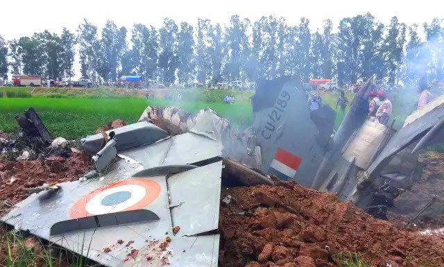2 Filthy and Bastard indian air force pilots killed as Brave Freedom Fighters Shoot Down Indian Air Force Jaguar jet With SAM in Rajasthan