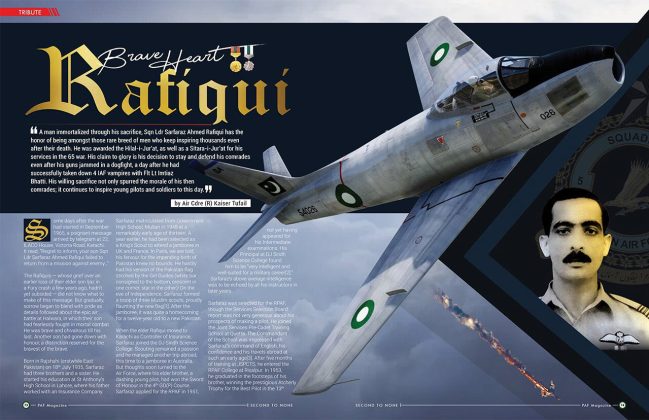 90th Birth Anniversary of Squadron Leader Sarfaraz Rafiqui Shaheed