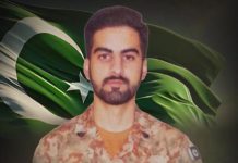 BRAVEST SON OF SACRED COUNTRY PAKISTAN MAJOR ZEEYAYAD SALIM SHAHEED