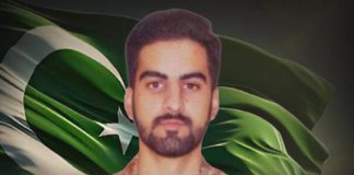 BRAVEST SON OF SACRED COUNTRY PAKISTAN MAJOR ZEEYAYAD SALIM SHAHEED