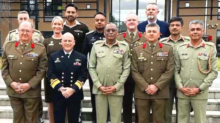 CJCSC General Sahir Shamshad Mirza And Top Senior Australian Civilian And Military Leadership Expresses Serious And Grave Concerns On indian And iranian State Terrorism