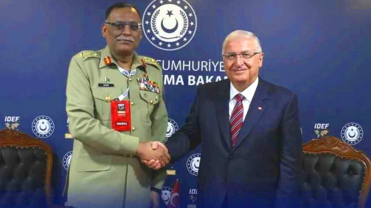 CJCSC General Sahir Shamshad Mirza Held One On One High-Profile Meetings With Top Senior CIVILIAN And MILITARY Officials Of TURKIYE And AZERBAIJAN During IDEF-2025 Expo