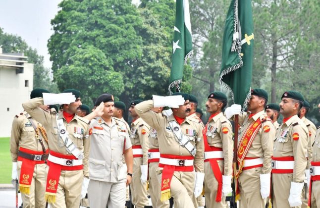 Commander In Chief Of Libyan Armed Forces Lieutenant General Saddam Khalifa Haftar Calls On Field Marshal PAK ARMY CHIEF Hafiz Syed Asim Munir