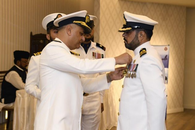 Coveted MILITARY Awards Confers on PAK NAVY Personnel In Islamabad
