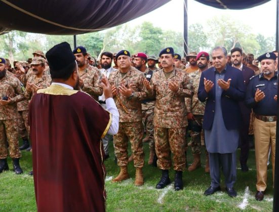 Field Marshal (COAS) PAK ARMY CHIEF Hafiz Syed Asim Munir Attends The NAMAZ-E-JANAZA Of 13 x Martyred Bravest Sons Of Sacred Country PAKISTAN