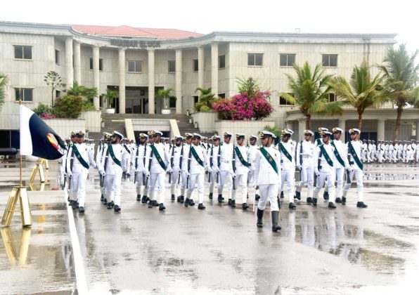 Field Marshal Hafiz Syed Asim Munir 123rd Midshipmen And 31st SSC Course In PAKISTAN NAVAL Academy In Karachi