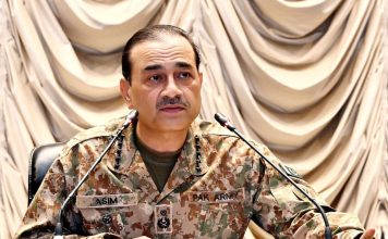Field Marshal PAK ARMY CHIEF (COAS) Hafiz Syed Asim Munir address the Graduating Officers of and National Security and War Course at National Defense University (NDU)