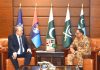 First Deputy Minister Of Defense Of Republic Of Tajikistan Meets with CHAIRMAN JOINT CHIEFS OF STAFF COMMITTEE (CJCSC) General Sahir Shamshad Mirza At Joint Staff HQ Rawalpindi
