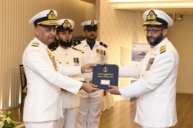 Graceful MILITARY Awards Confers on PAK NAVY Personnel In Islamabad