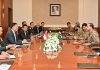 High Level Delegation Of Indonesia Led By The Minister Of Defense Of Indonesia Lieutenant General Sjafrie Sjamsoeddin (Retd) Meets With Field Marshal Hafiz Syed Asim Munir