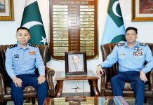 More Blessings For Both Iron Brothers As CHINESE PLAAF Chief Of Staff H.E Lieutenant General Wang Gang Held Important Meeting With PAK AIR CHIEF Zaheer Ahmed Ba