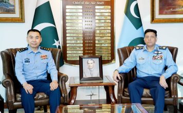 More Blessings For Both Iron Brothers As CHINESE PLAAF Chief Of Staff H.E Lieutenant General Wang Gang Held Important Meeting With PAK AIR CHIEF Zaheer Ahmed Ba