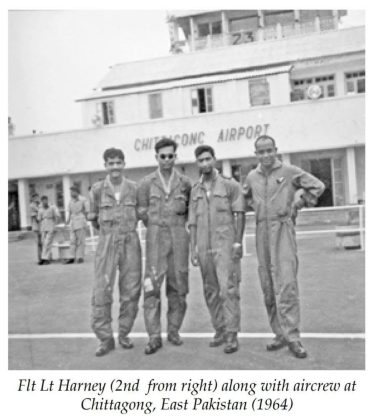 PAF Pays GloriousTribute To One Of The Legendary PAF Squadron Leader William Desmond Harney Sitara-i-Jurrat On His Birth Anniversary