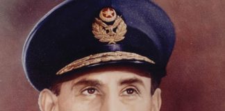 PAK AIR FORCE Pays Rich And Glorious Tribute To Bravest Son Of Sacred Country PAKISTAN Air Marshal Nur Khan AKA “Man Of Steel” On 60th Glorious Years Of Holding The Command Of PAKISTAN AIR FORCE