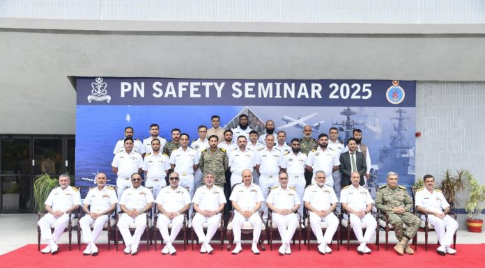 PAK NAVY Holds Annual Safety Seminar 2025 At Bahria Auditorium In Karachi