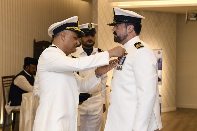 PAK NAVY Vice Chief Confers Prestigious MILITARY Awards on PAK NAVY Personnel In Islamabad