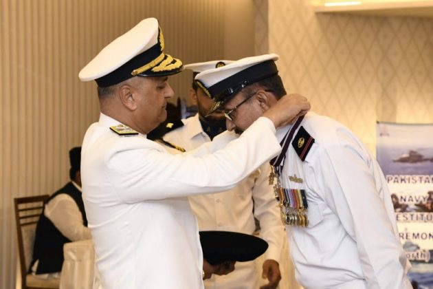 VCNS Distrbutes Prestigious MILITARY Awards on PAK NAVY Personnel In Islamabad