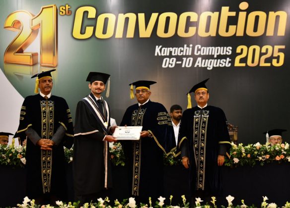 BAHRIA UNIVERSITY KARACHI CAMPUS HOLDS 21st CONVOCATION HELD IN KARACHi