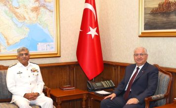 CHIEF OF THE NAVAL STAFF VISITS TÜRKIYE AND AWARDED LEGION OF MERIT BY BRAVE AND VALIANT TURKISH ARMED FORCES