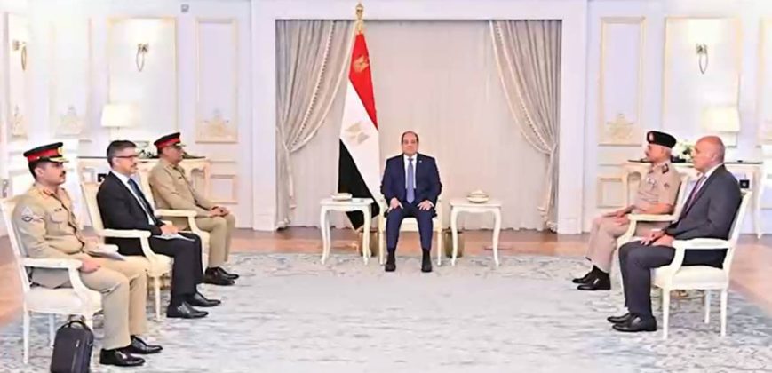 CJCSC General Sahir Shamshad Mirza Attends 3rd Round Of Defense And Security Talks In Egypt