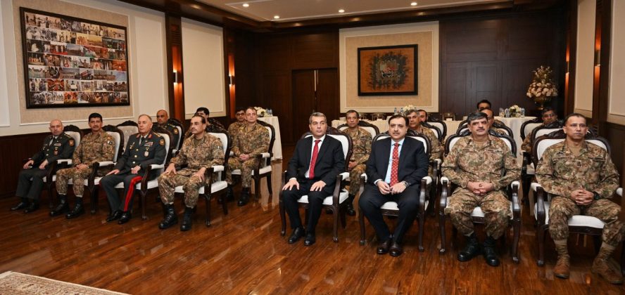 First Deputy Minister of Defense and Chief of the General Staff of the AZERBAIJAN ARMY His Excellency Colonel General Karim Valiyev Visits GHQ Rawalpindi