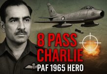 PAF Pays Rich And Glorious Tribute To The Bravest Son Of Sacred Country PAKISTAN -Legend And Ace Air Commodore Najeeb Khan Commonly Known As 8-Pass Charlie On His 92nd Birth Anniversary