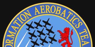 PAK AIR FORCE Presented Rich And Glorious Tribute To The Sherdils Acrobatics Teams On Successfully Completing The 53 Glorious Years In PAKISTAN AIR FORCE