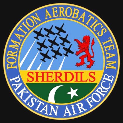 PAK AIR FORCE Presented Rich And Glorious Tribute To The Sherdils Acrobatics Teams On Successfully Completing The 53 Glorious Years In PAKISTAN AIR FORCE