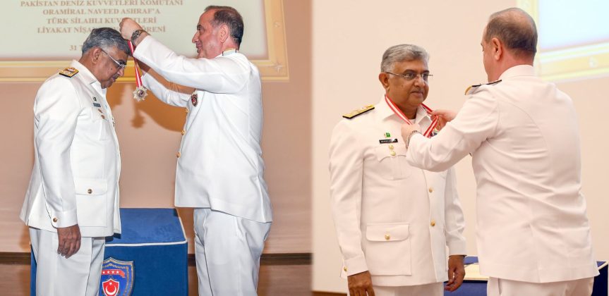PAK NAVAL CHIEF Admiral Muhammad Naveed Ashraf Official Visit to PAKISTAN Iron Brother TURKIYE