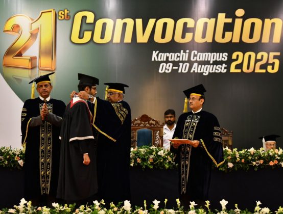 PAK NAVAL CHIEF Admrial Naveed Ashraf Attends the BAHRIA UNIVERSITY KARACHI CAMPUS HOLDS 21st CONVOCATION
